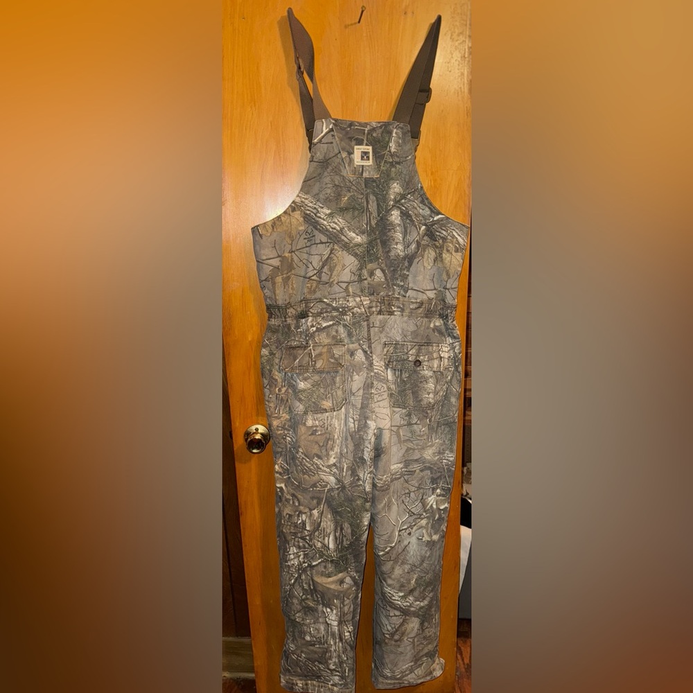 Large Silent Hide Camo Overalls